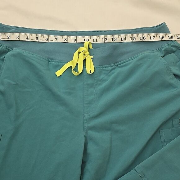 FIGS Technical Collection Teal Blue Green Scrub Pants XXL - Picture 6 of 10